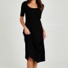 Dresses Elm | Fundamental Marguerite Dress Black