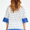 Tops Naudic | Hacienda Tunic Blue