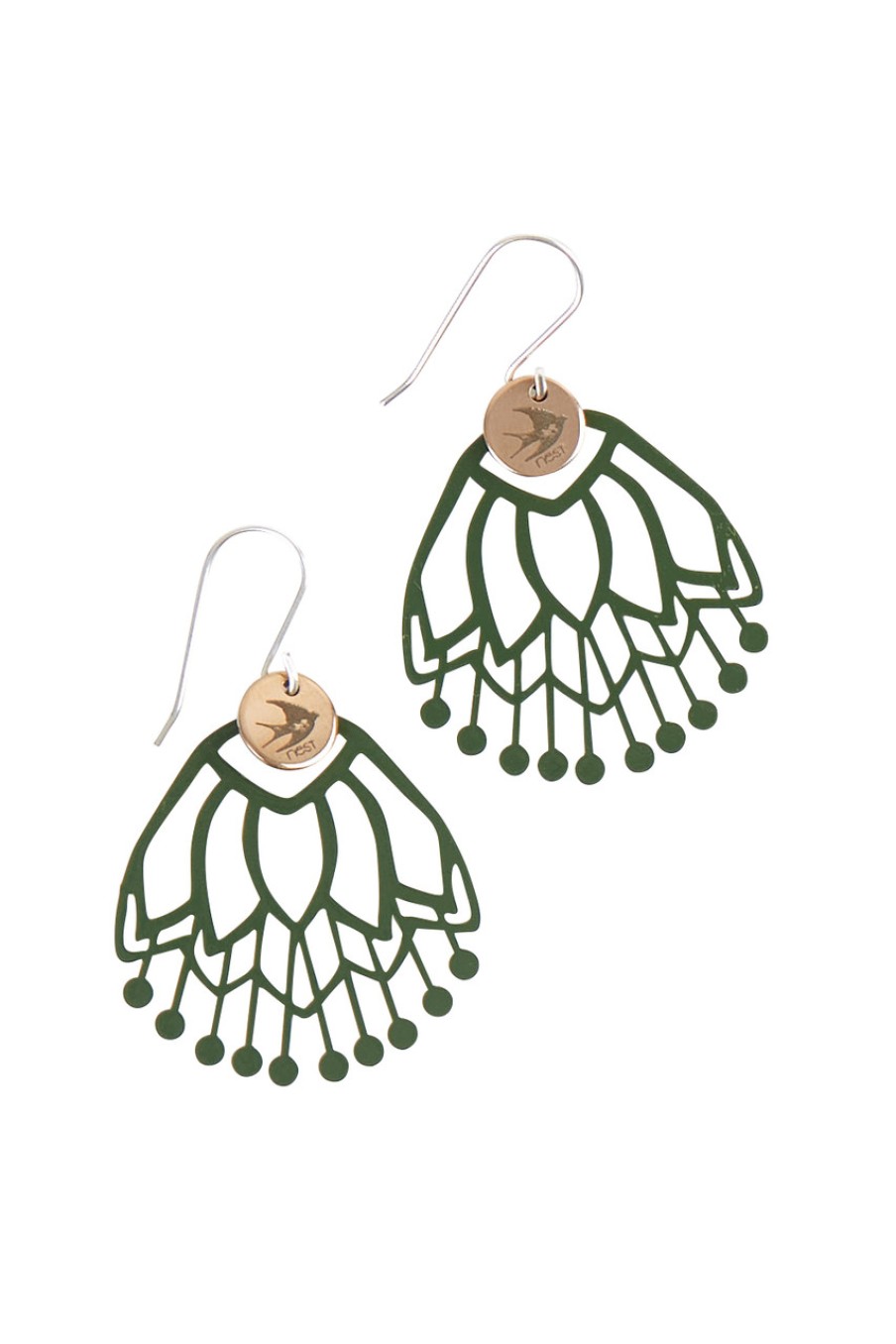 Accessories Nest Of Pambula | Flora Cut Out Earrings