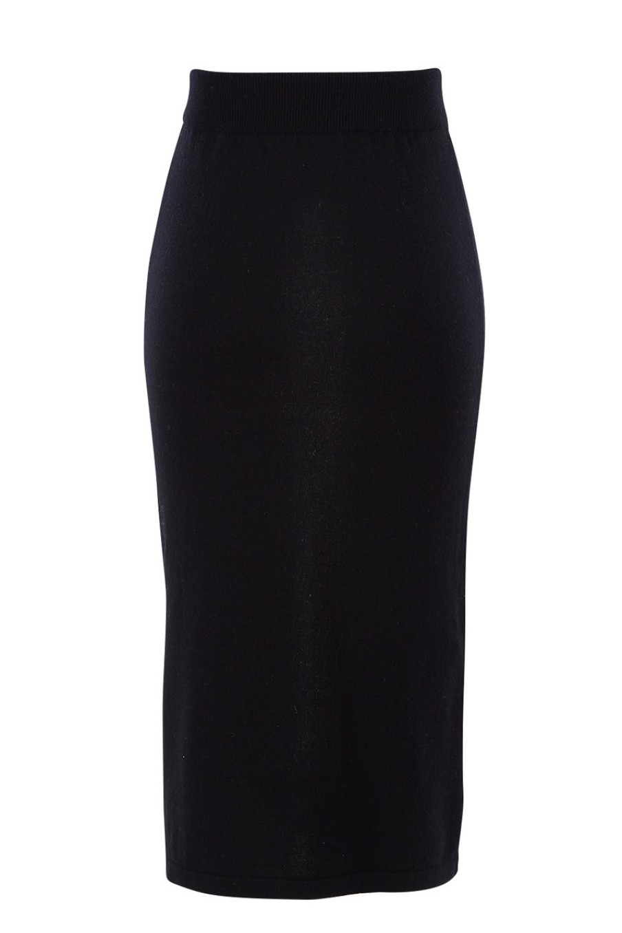 Skirts Natural for birds | Wool Cashmere Midi Side Split Skirt