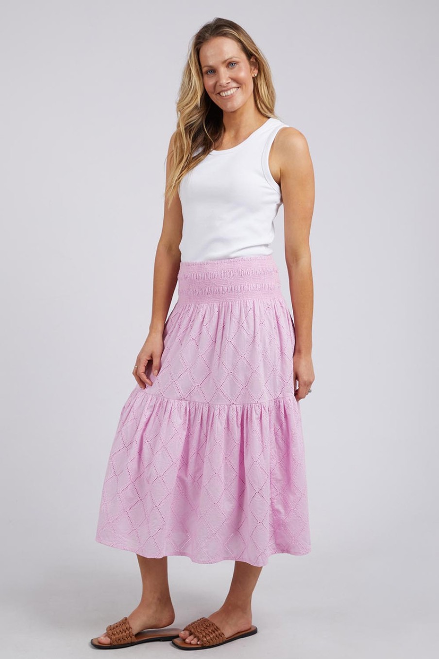 Skirts Elm | Ottilie Broderie Skirt