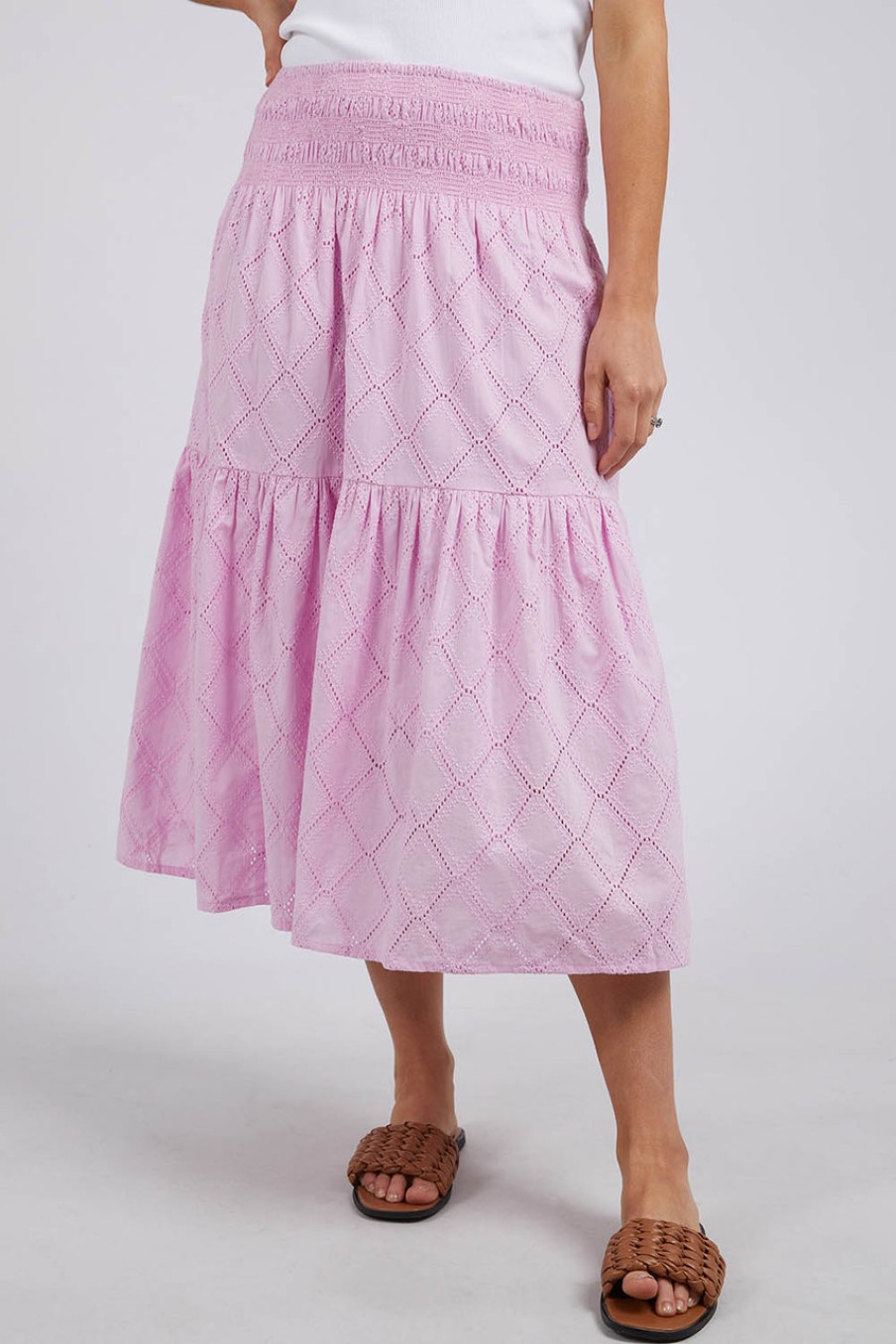 Skirts Elm | Ottilie Broderie Skirt