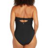 Swimwear Artesands | Botticelli Underwire Bandeau One Piece Black