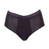 Lingerie & Sleepwear Love Luna | Hi Waist Bamboo Period Brief Black