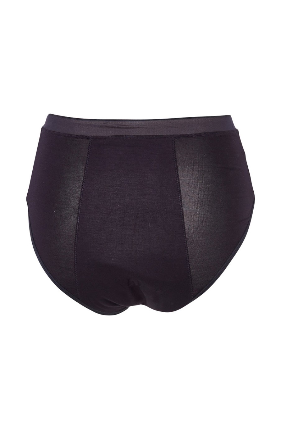 Lingerie & Sleepwear Love Luna | Hi Waist Bamboo Period Brief Black