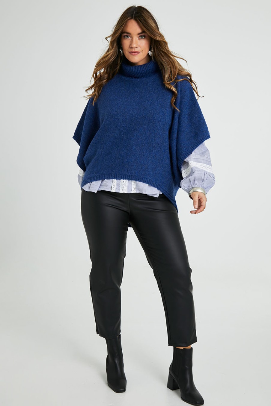 Pants & Leggings boho bird | Olivia Always Vegan Leather Pant Black