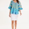 Tops Lula Life | Lorne Top Ocean